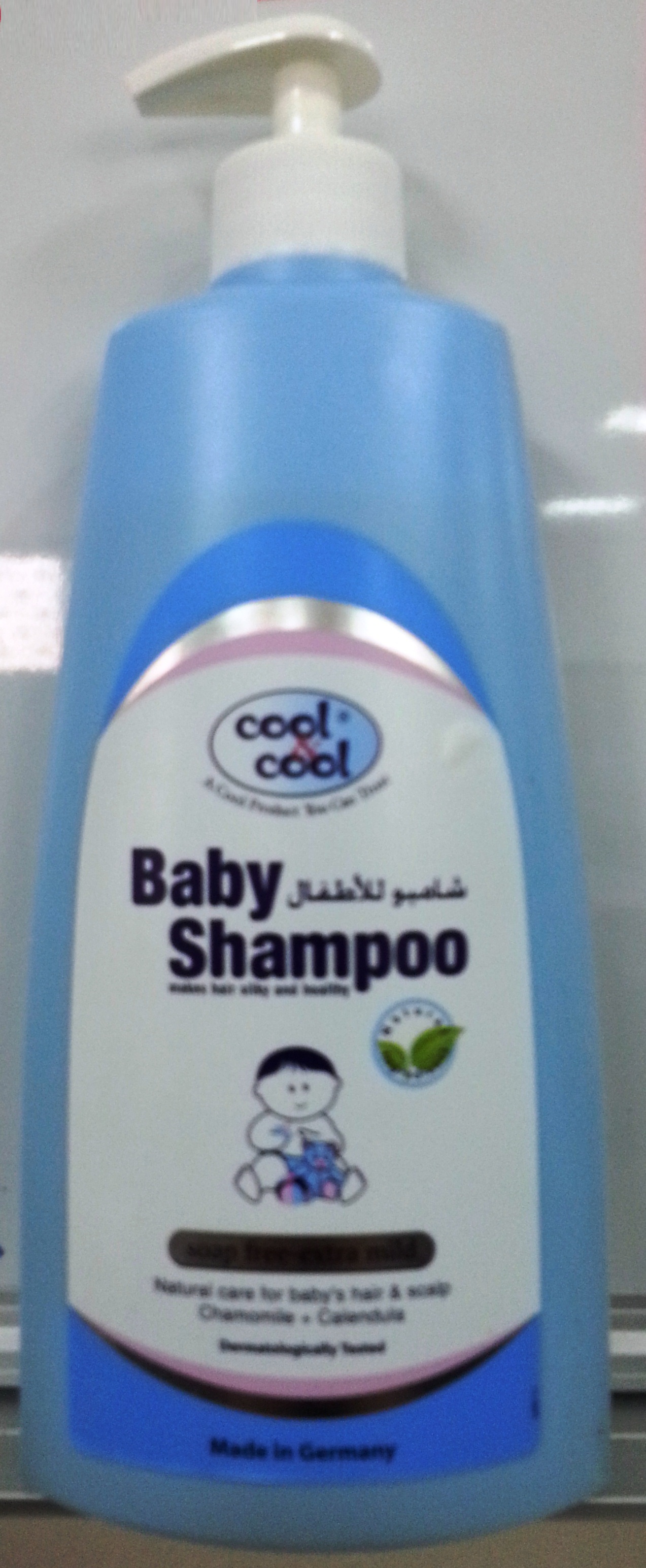 Cool & Cool - Baby Shampoo 500ml - Tear-Free & Mild