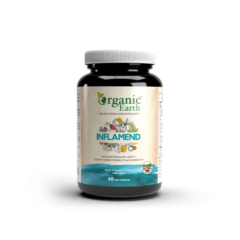 Organic Earth - Inflamend Joint Support - 60 Veg Capsules