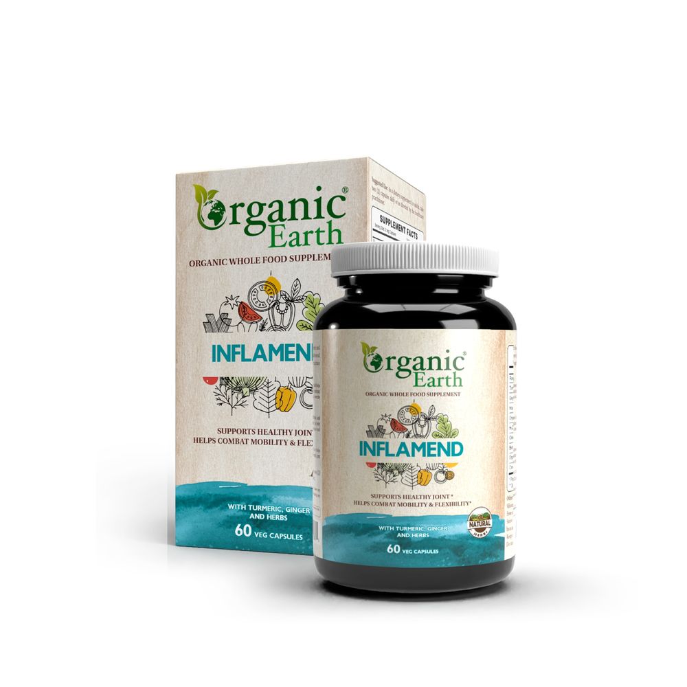 Organic Earth - Inflamend Joint Support - 60 Veg Capsules