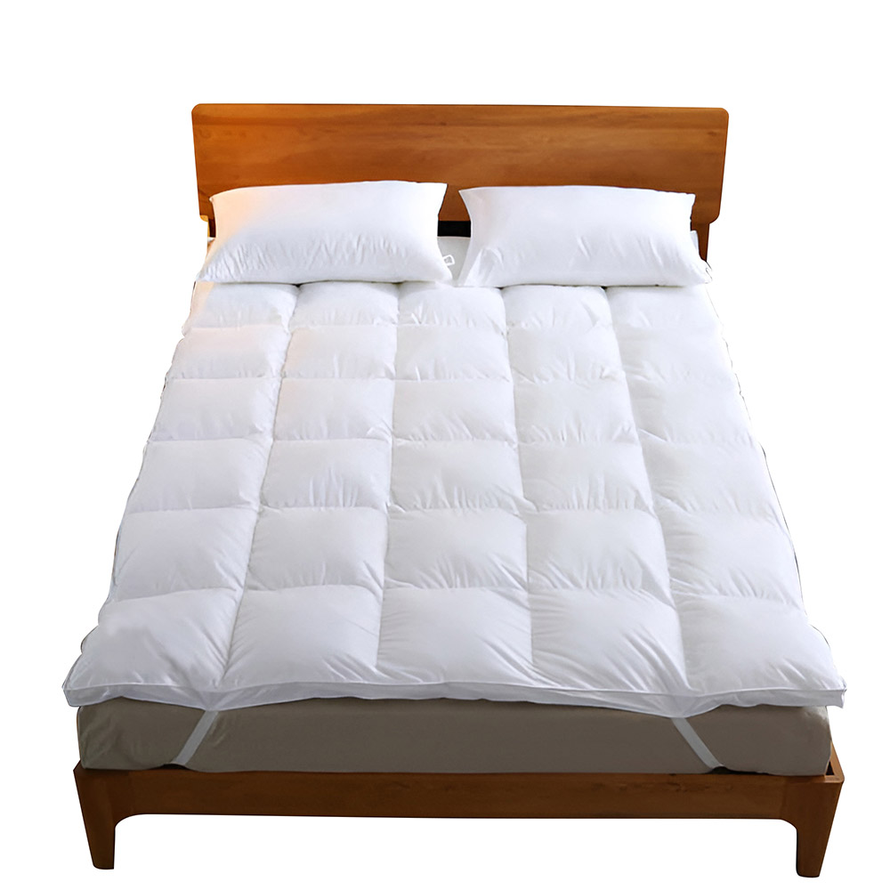 Cotton Home - Super Soft Mattress Topper- White - 200x200x5cm