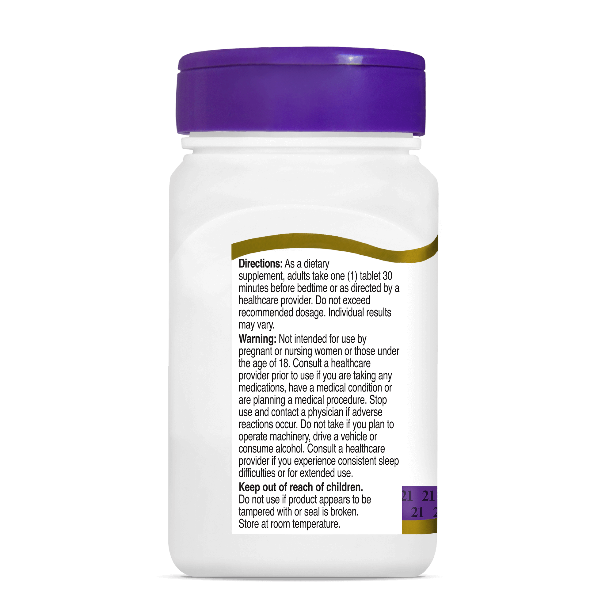21st Century - Melatonin 5 mg Tablets - 120 Pcs