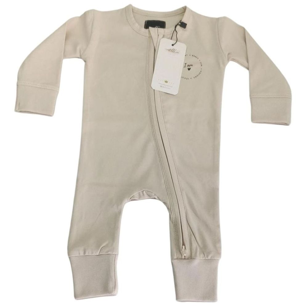 Elli Junior I Am! Organic Romper - Beige