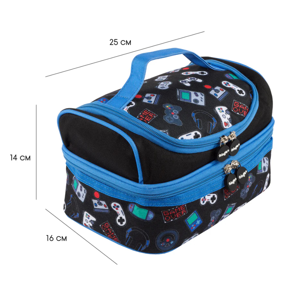 Fringoo - Multi-Compartment Fringoo Lunch Bag - Gamer
