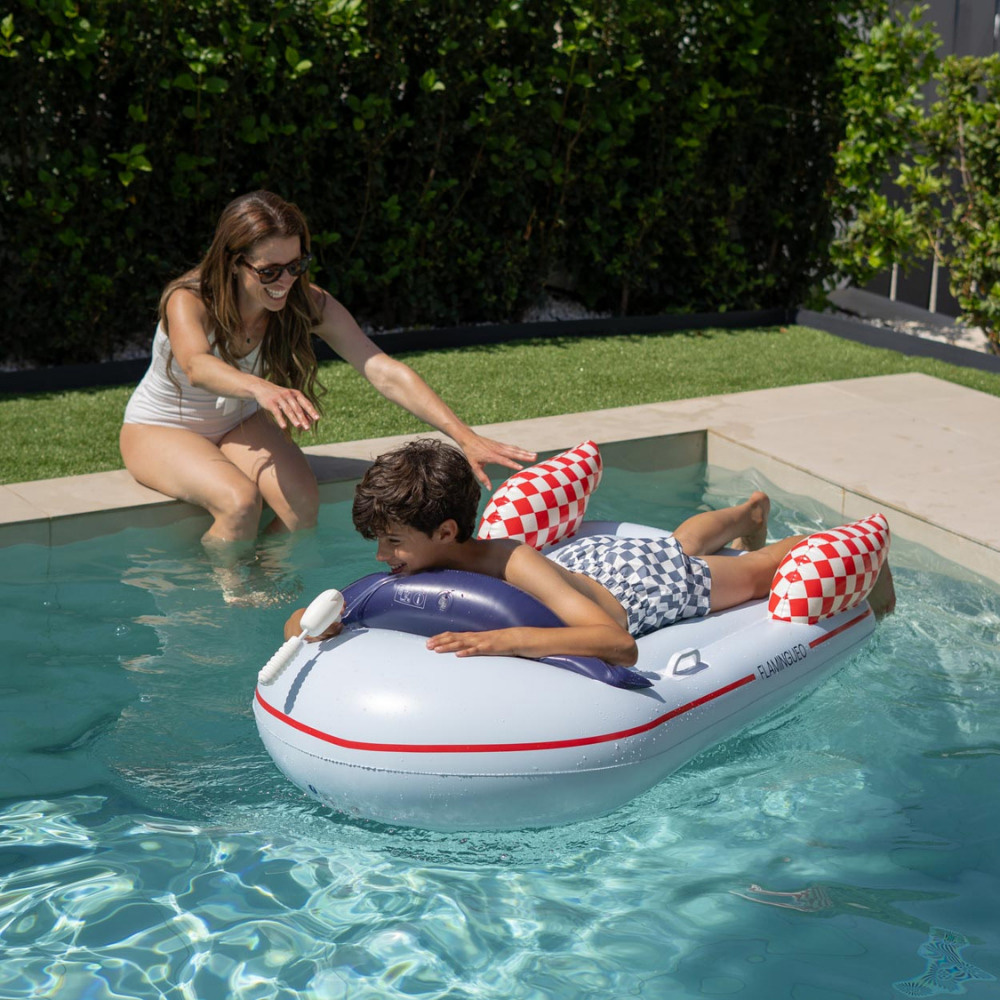 Flamingueo - Kid's Surf Float - Navy Blue