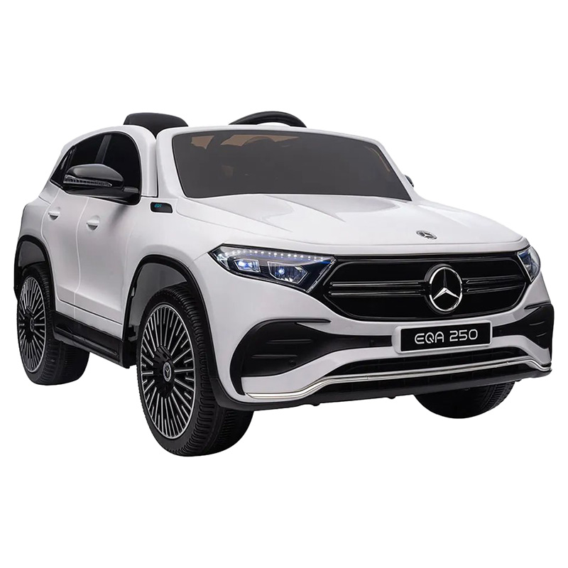 مرسيدس بنز - سيارة EQA-250 SUV الكهربائية 12 فولت - أبيض