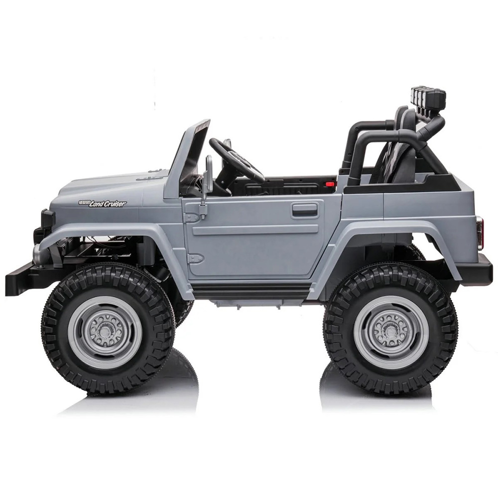Toyota -  Licensed Land Cruiser Fj40 Electric Ride-On Car - 24V - Grey
