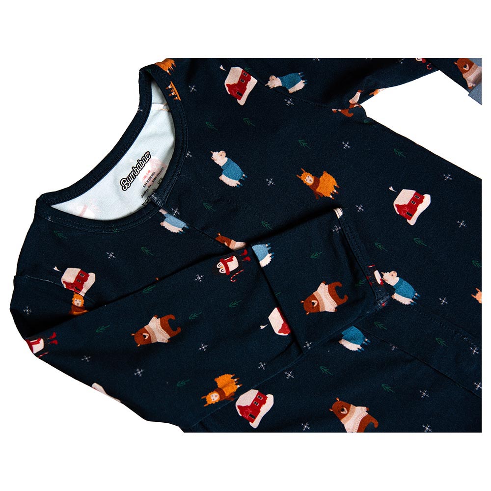Bumbabae Mag Clasp Sleepsuit Cosy Winter
