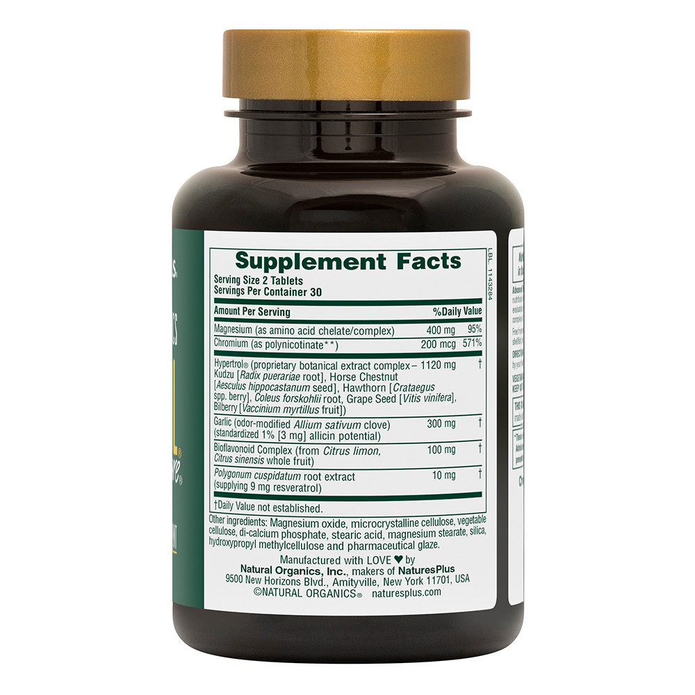 Natures Plus - Hypertrol Rx-Blood Pressure - 60 Tablets