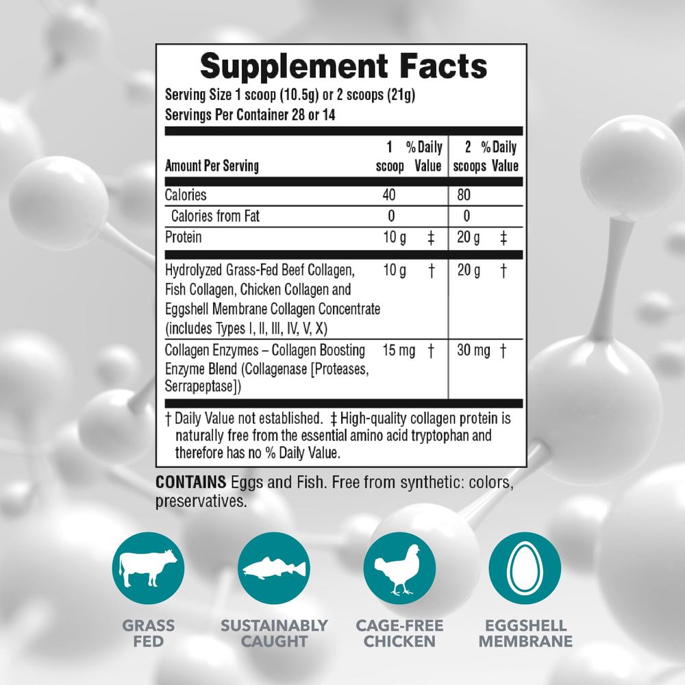 Natures Plus - Collagen Peptides Powder - 294g