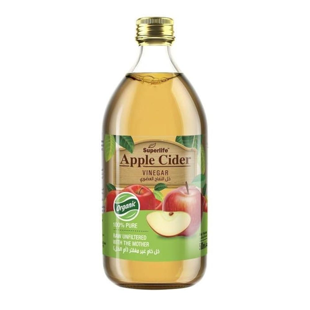 Superlife - Pure Organic Apple Cider Vinegar - 500ml