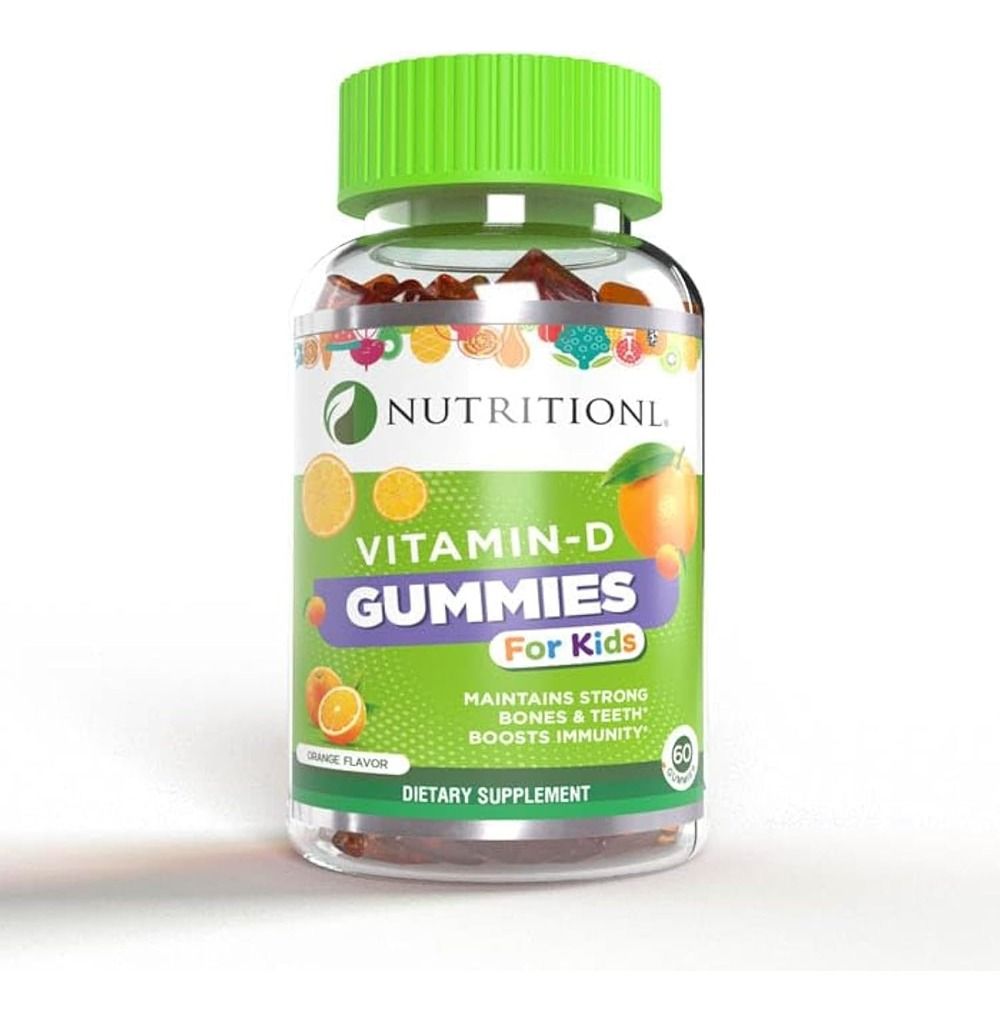 Nutritionl - Vitamin D Kids Gummies - Orange Flavor - 60pc