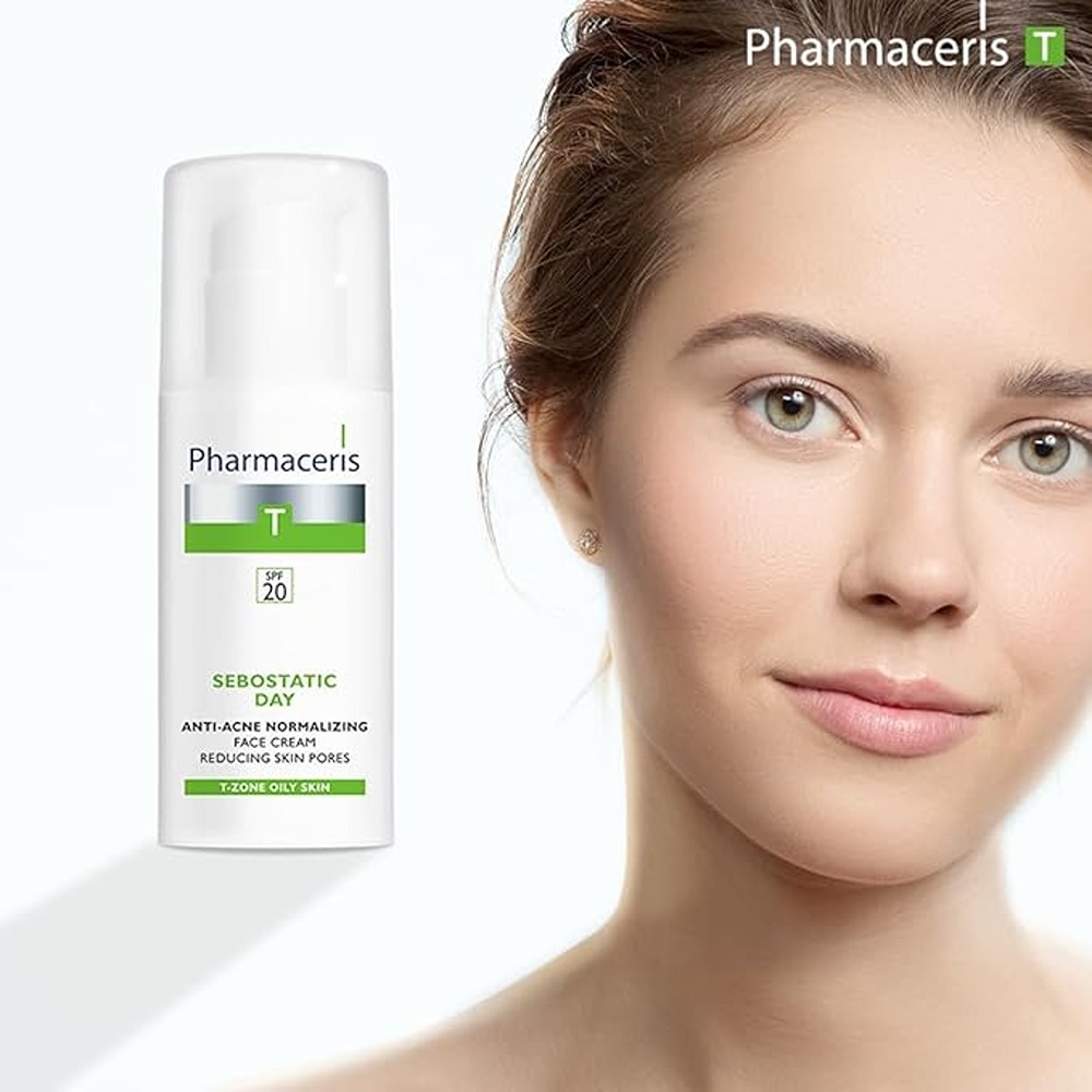 Pharmaceris - SPF20 T-Zone Anti-Acne Normalizing Face Cream - 50 ml