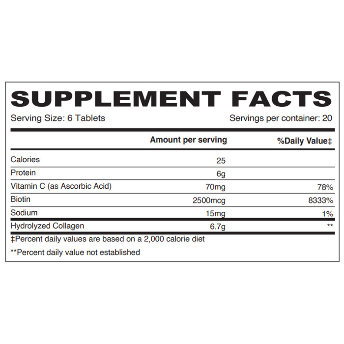 Sunshine Nutrition - Collagen Max With Vitamin C And Biotin Supplement Powder - 203 g
