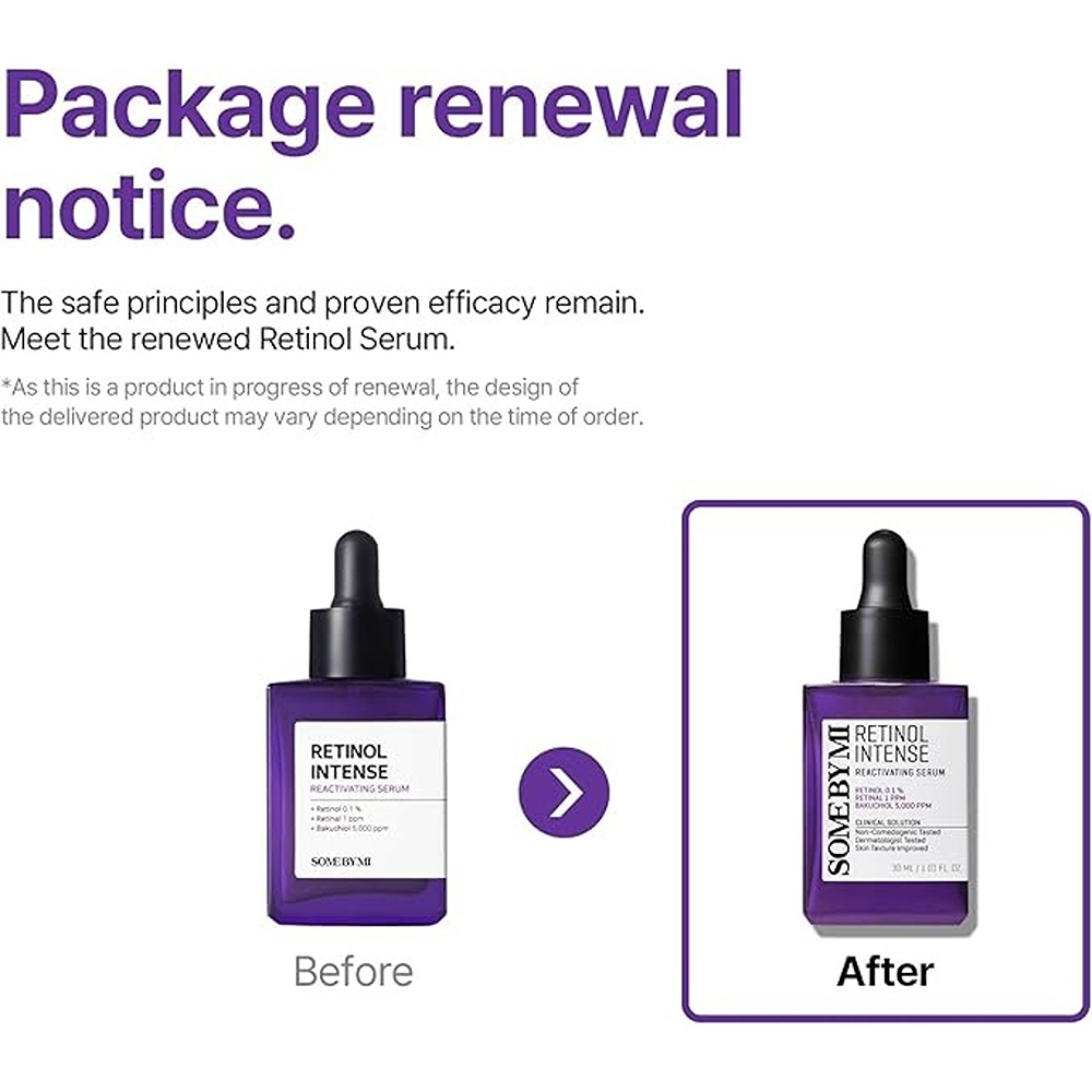 Some By Mi - Retinol Intense Reactivating Face Serum - 30ml