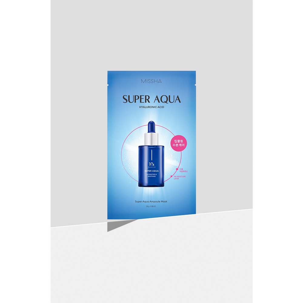 Missha - Super Aqua Hyaluronic Acid Ampoule Face Mask - 28 g