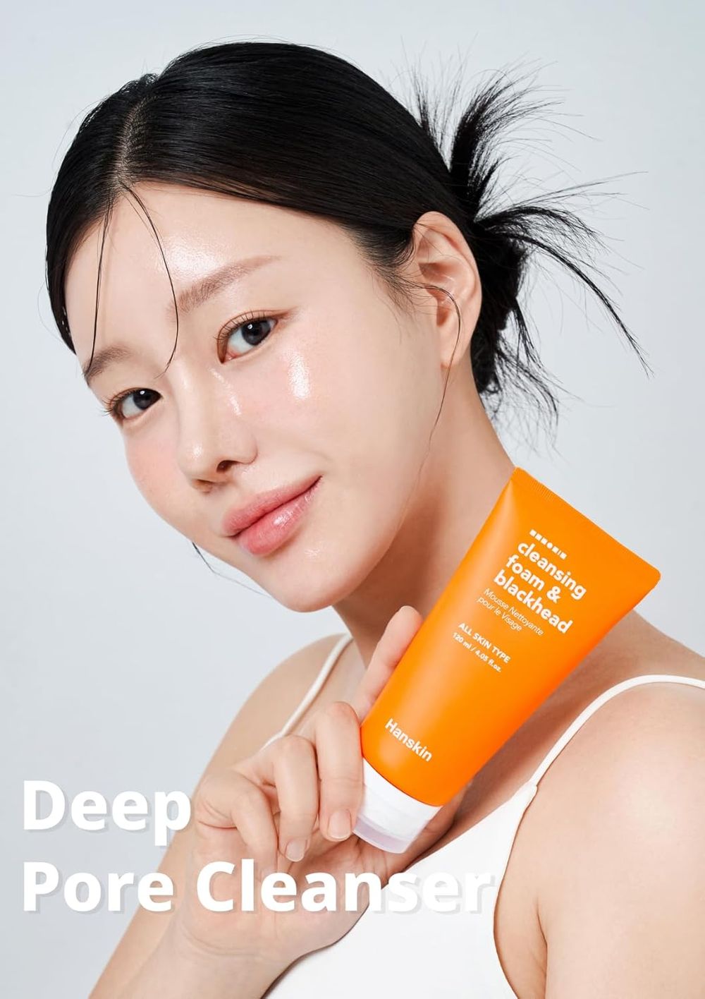 Hanskin - Cleansing Foam And Blackhead Mousse - 120 ml