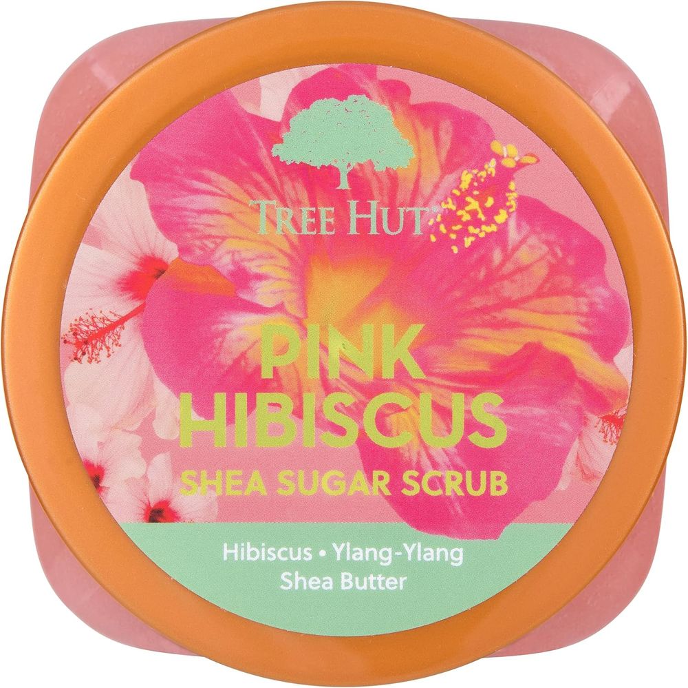 Tree Hut - Shea Sugar Body Scrub - Pink Hibiscus - 510 gm