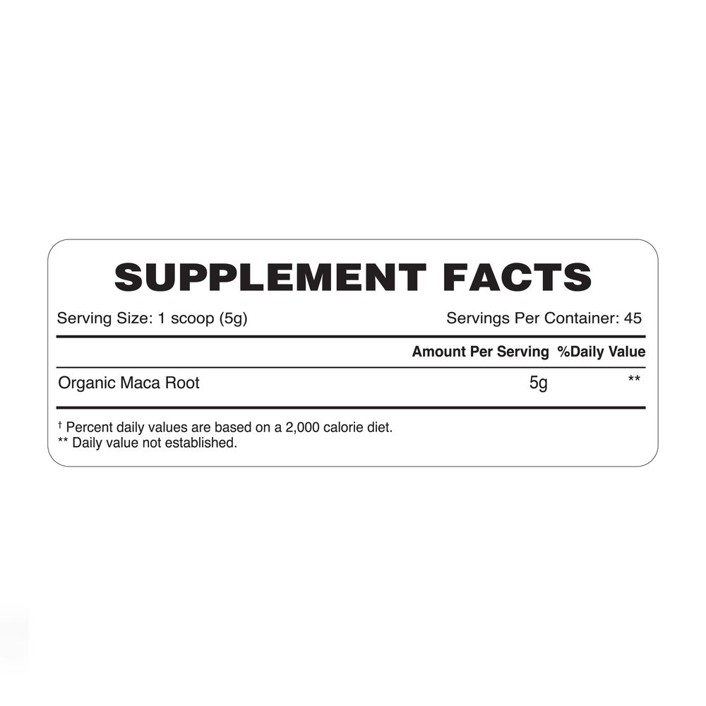 Organic Earth - Maca Root Powder - 227g