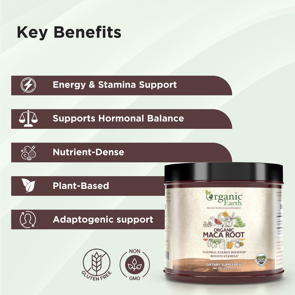 Organic Earth - Maca Root Powder - 227g