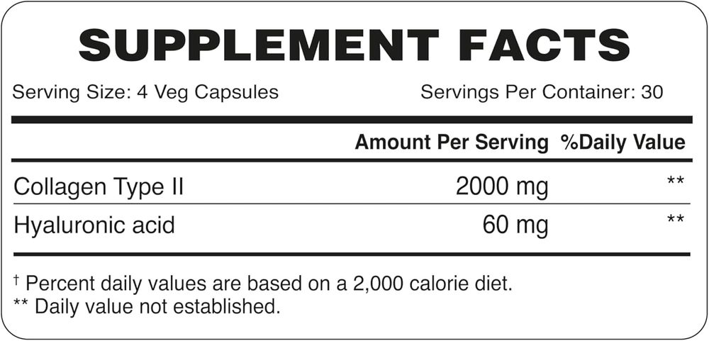 Organic Earth - Joint Collagen Whole Food Supplement Veg Capsules - 120 Pcs