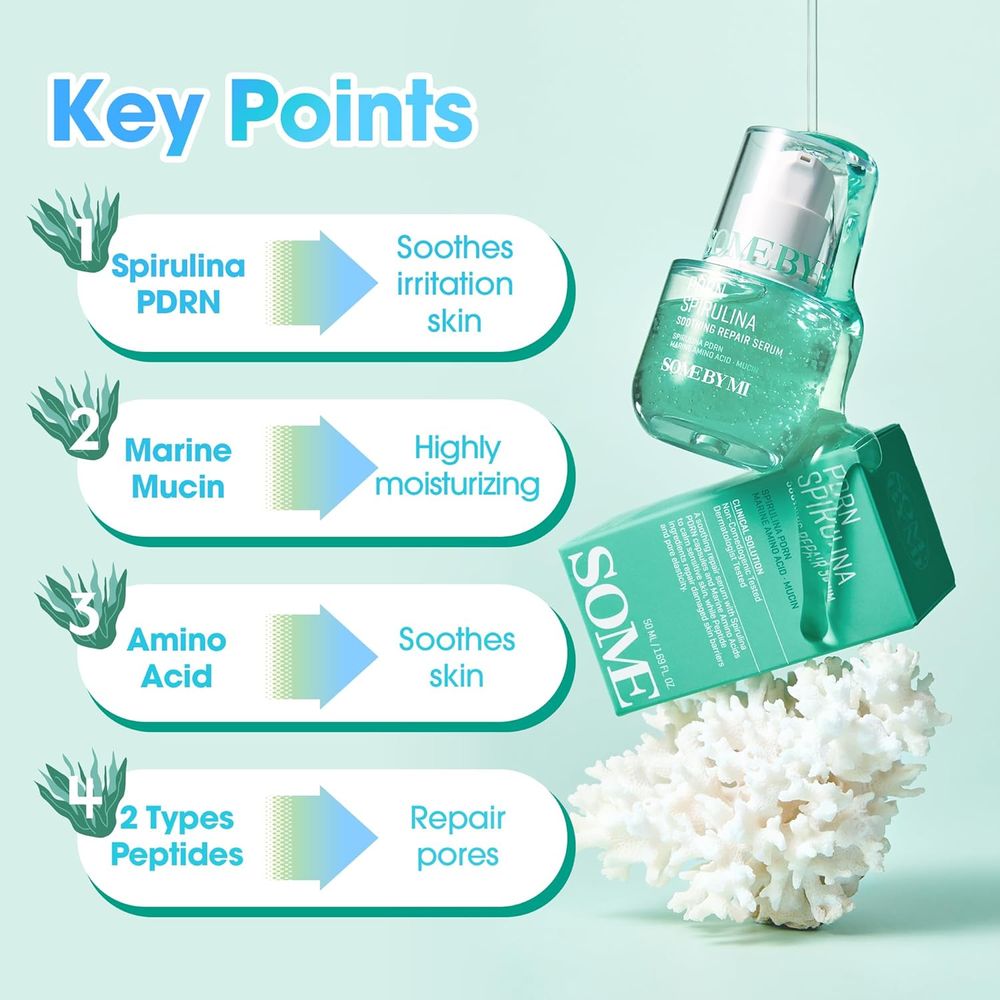 Some By Mi PDRN Spirulina Soothing Repair Serum - 50 ml