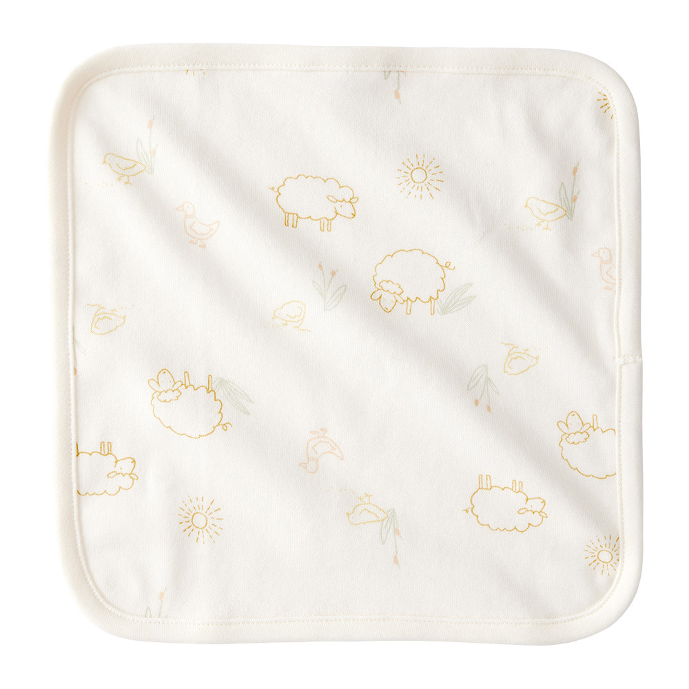 Carters - Baby Washcloth - Beige - 6 Pc Set