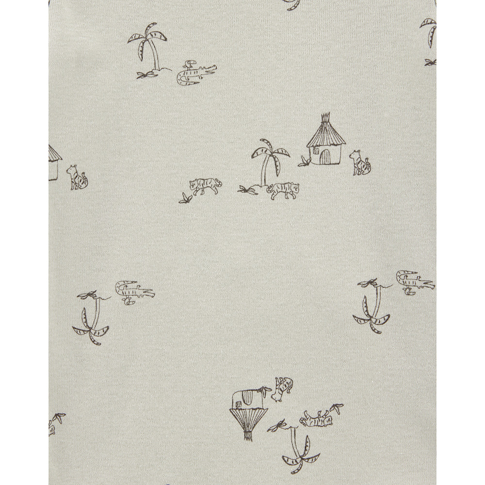 Carter's Baby Boy's Full Sleeves Printed Bodysuit - 4 Pcs