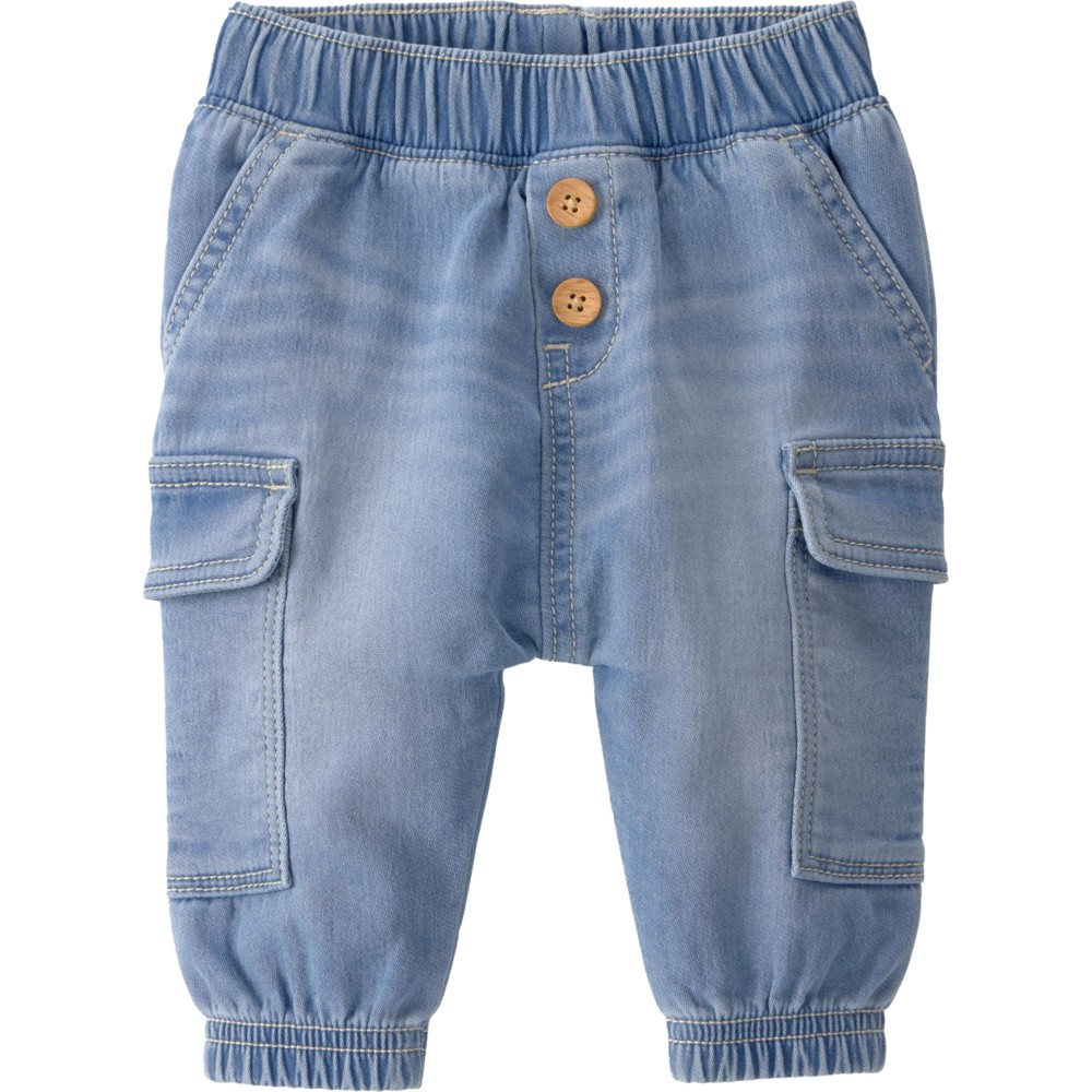 OshKosh B'Gosh - Baby Boy's Denim Joggers With Flap Pockets - Blue