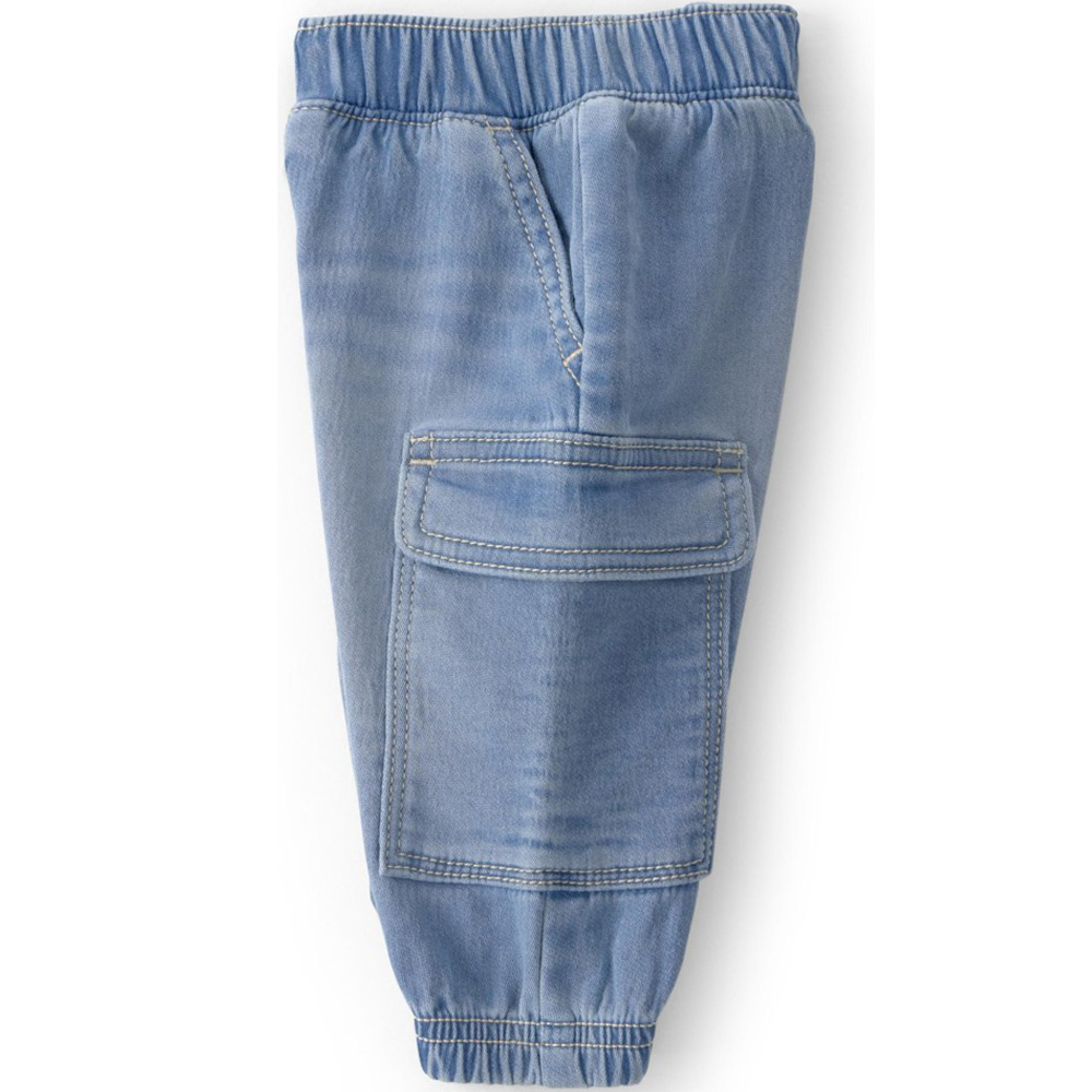 OshKosh B'Gosh - Baby Boy's Denim Joggers With Flap Pockets - Blue