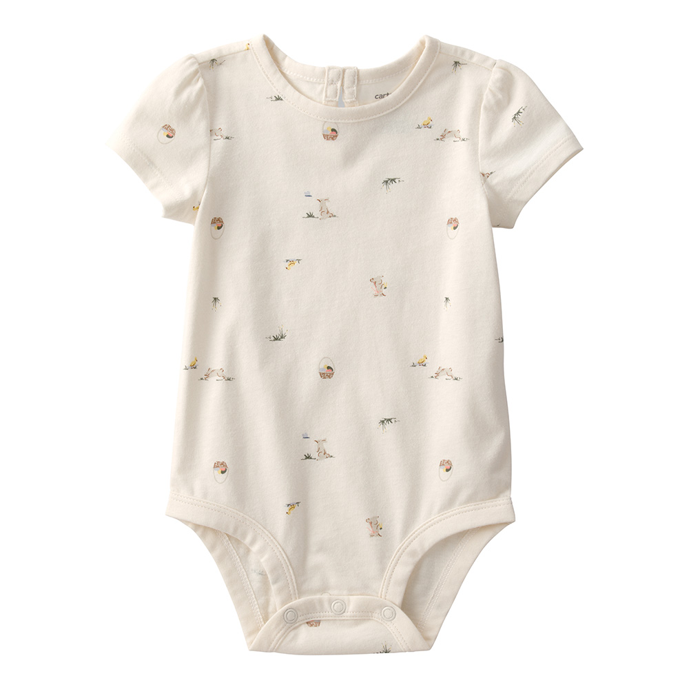 Carter's Baby Girl's Bunny Jumper with T-Shirt - Pink - 2 Pcs