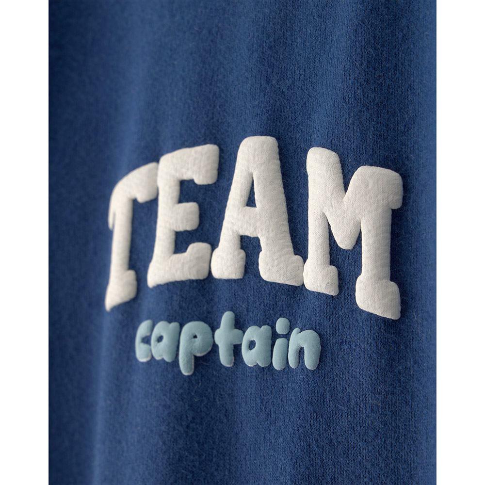 Carter's Baby Boy's Team Captain Printed Jumpsuit - Blue