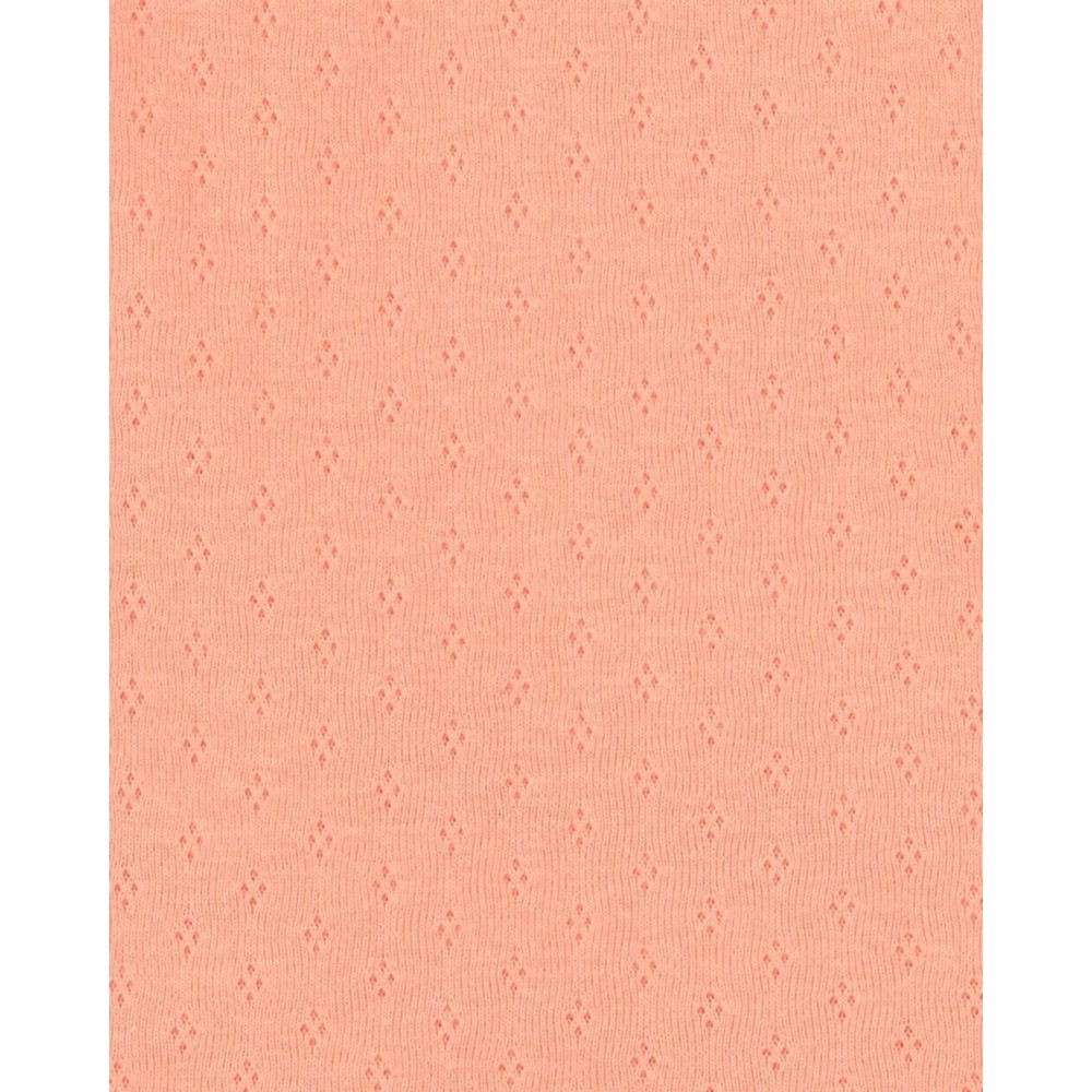 OshKosh B'Gosh - Girl's Pointelle Short Sleeves Top