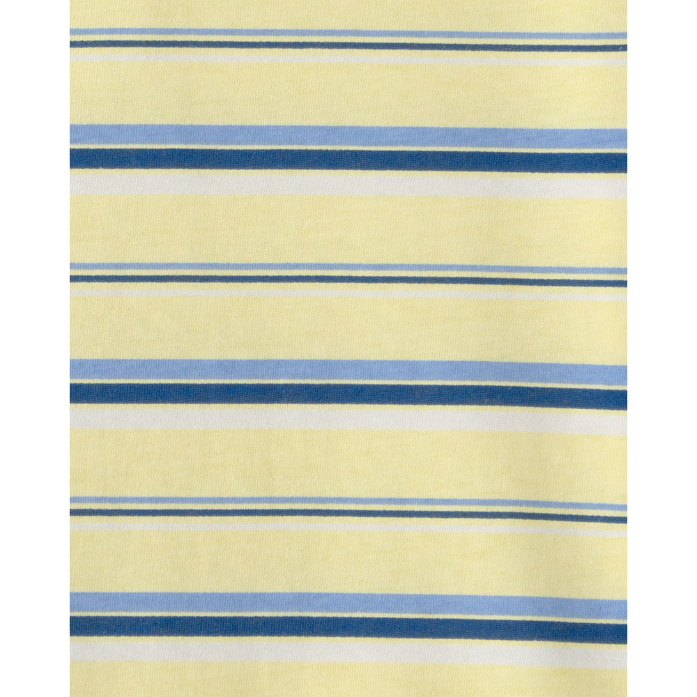 Carter's Boy's Striped Short Sleeves T-Shirt - Yellow