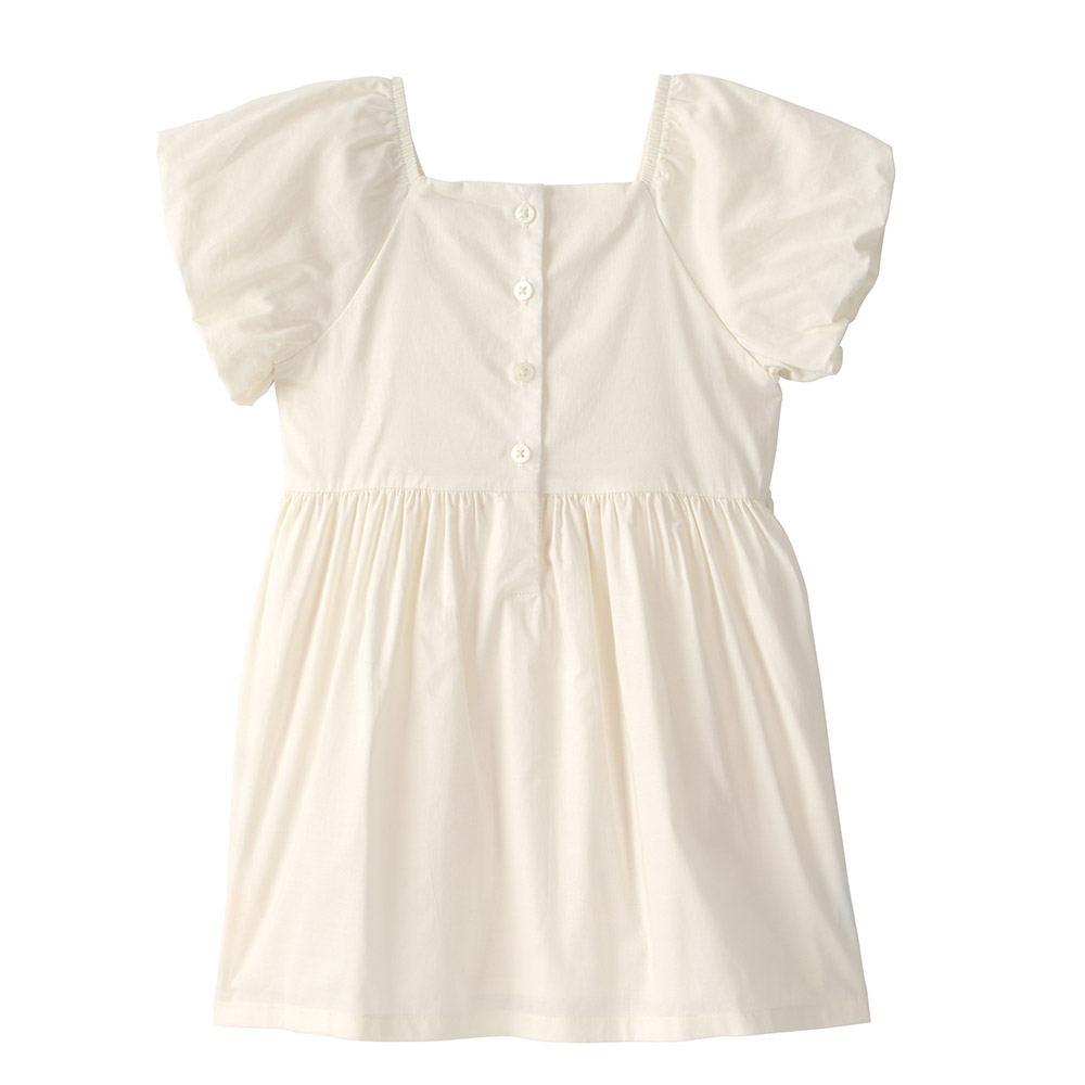Carter's Girl's Spring Floral Printed Woven Dress - White