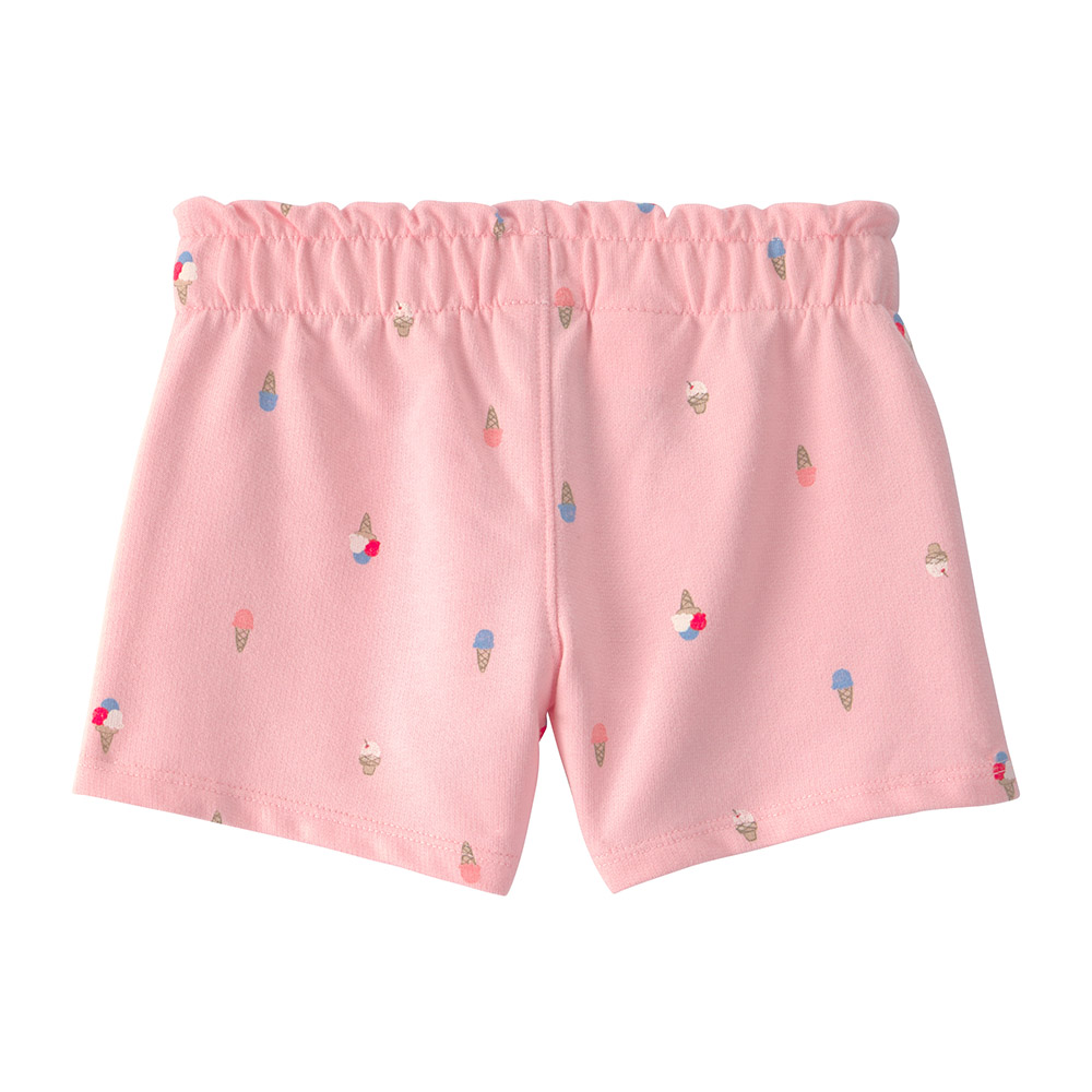 Carter's Girl's Ice Cream Printed Knit Shorts - Pink