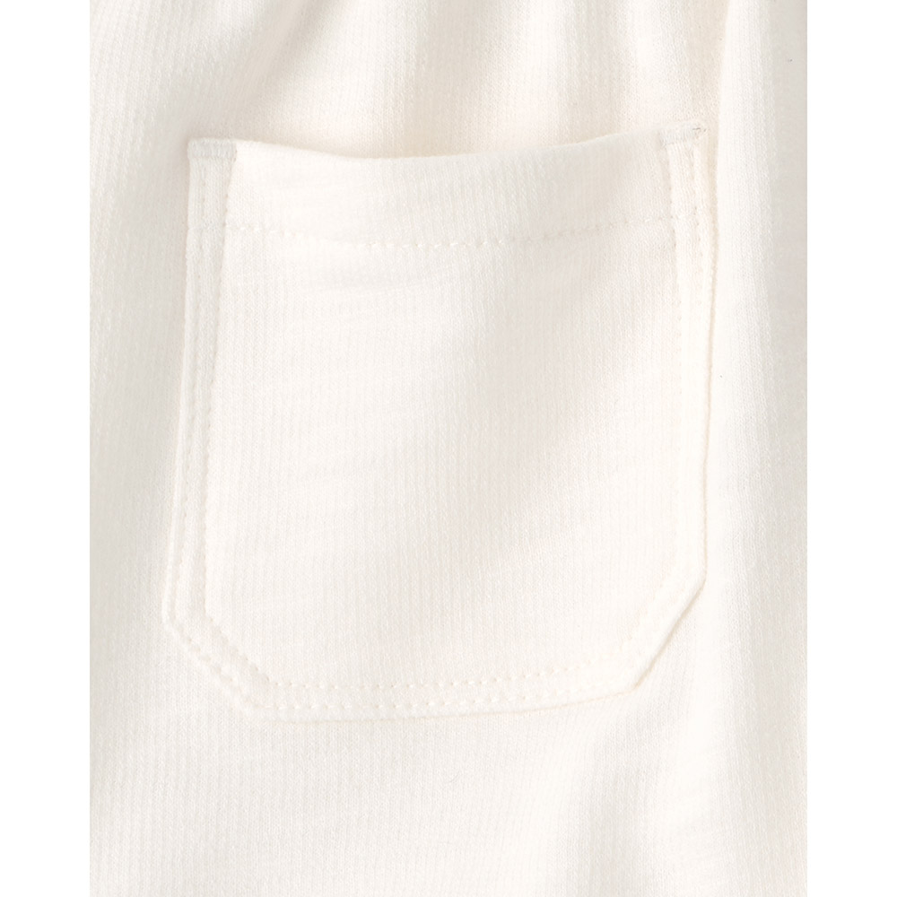 Carter's Girl's Puff Sleeves Seashells Printed Top and Shorts - 2 Pcs