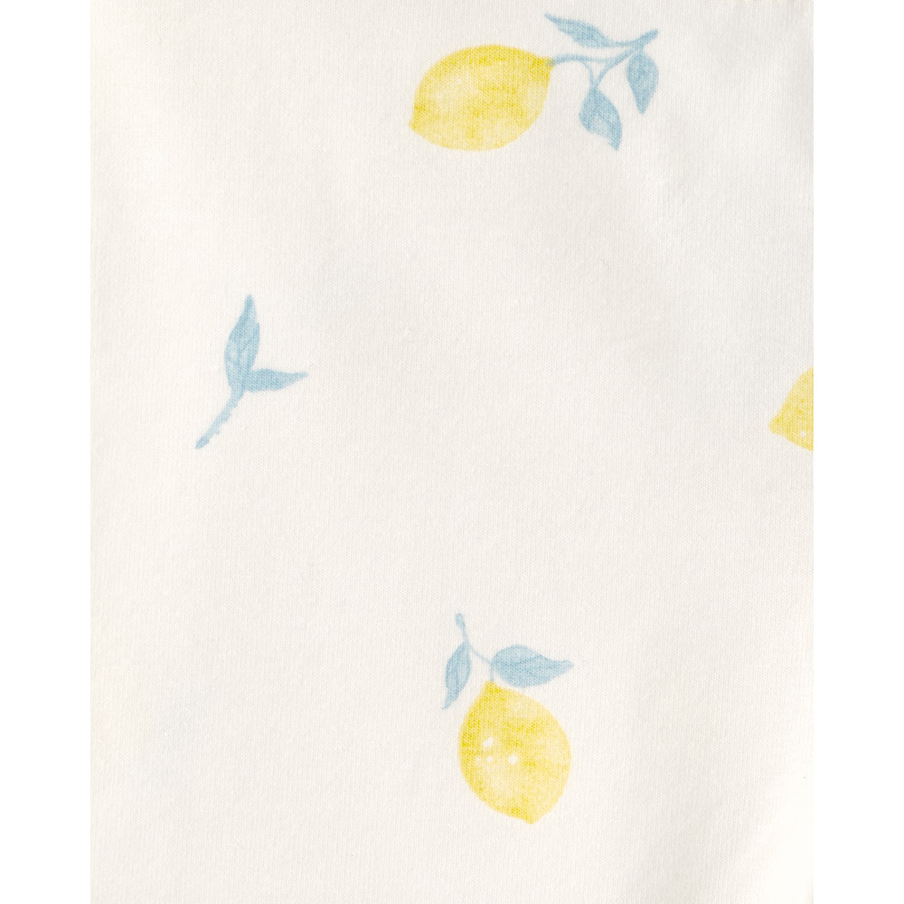 Carter's Girl's Lemon Print Knit Shorts