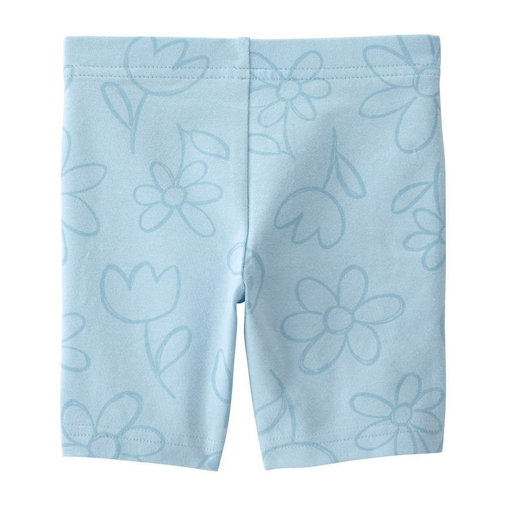 Carter's Girl's Ladybug Printed Knit Shorts - Blue