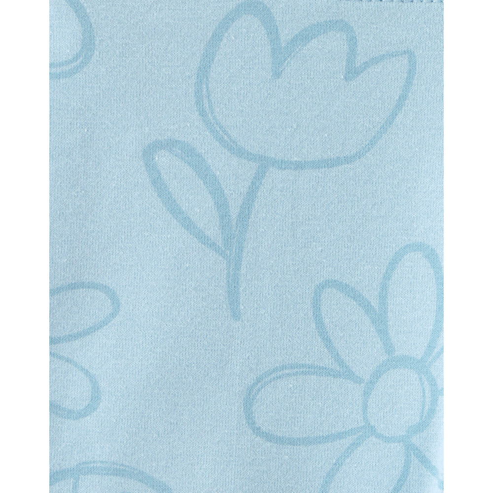 Carter's Girl's Ladybug Printed Knit Shorts - Blue