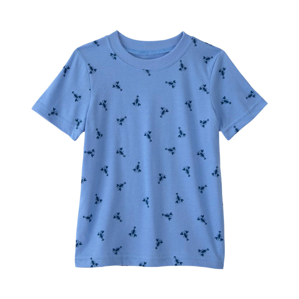 Carter's Boy's Crayfish Printed Short Sleeves T-Shirt - Blue