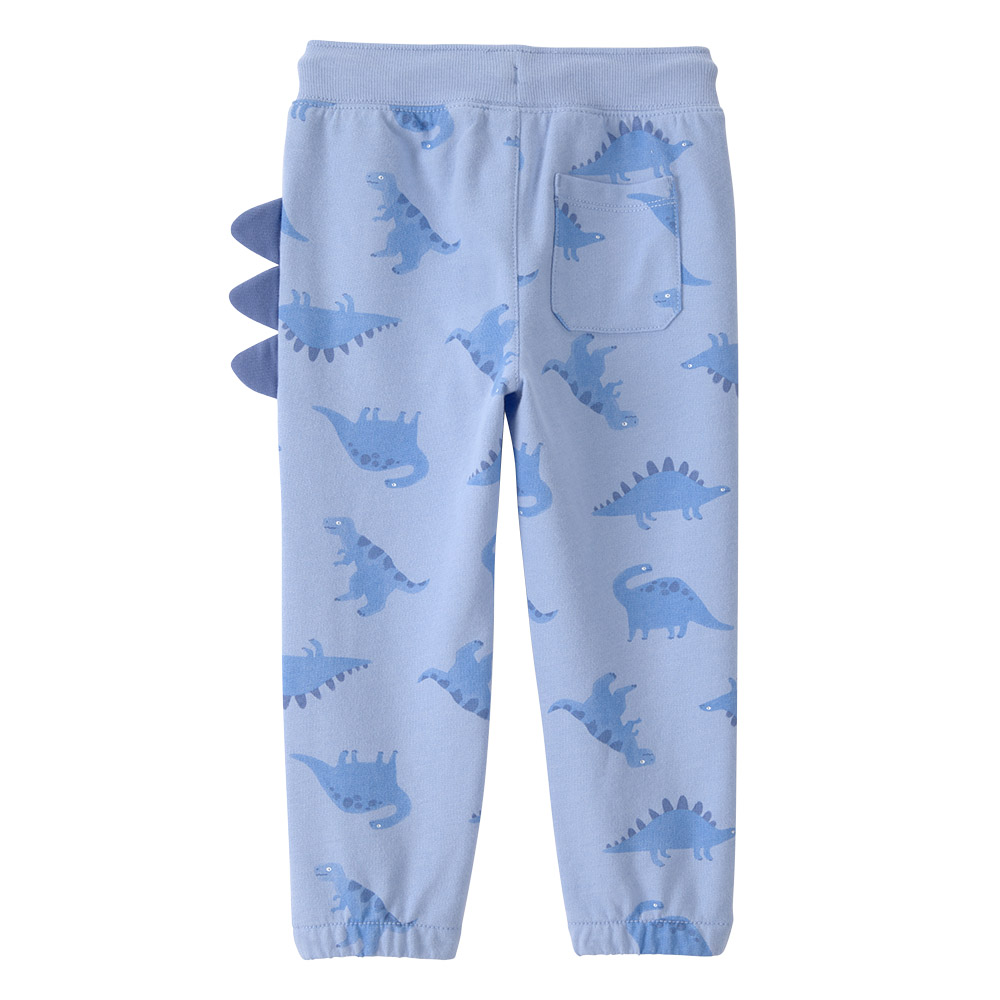 Carter's Boy's Dinosaur Printed Knit Pants - Blue