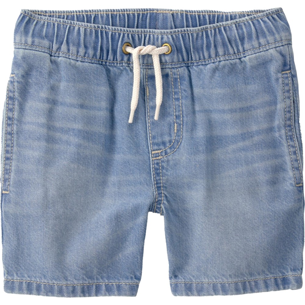 OshKosh B'Gosh - Boy's Drawstring Denim Shorts - Blue