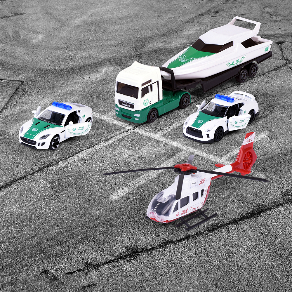 Majorette - Dubai Police S.O.S. Theme Set - 12pcs
