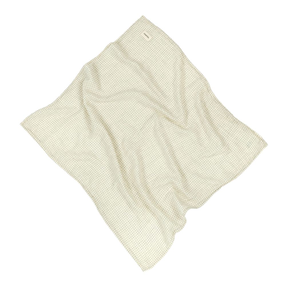 Nobodinoz - Muslin Swaddle Gift Set - Blue Grid