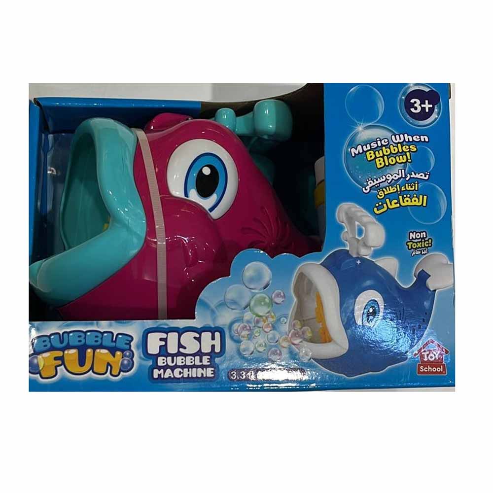 Toy School - Bubble Fun Bubble Fish 1Pc - Color May Vary