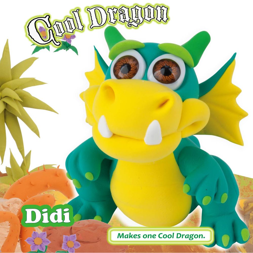 Paulinda - Cool Dragon Didi Super Dough Kit