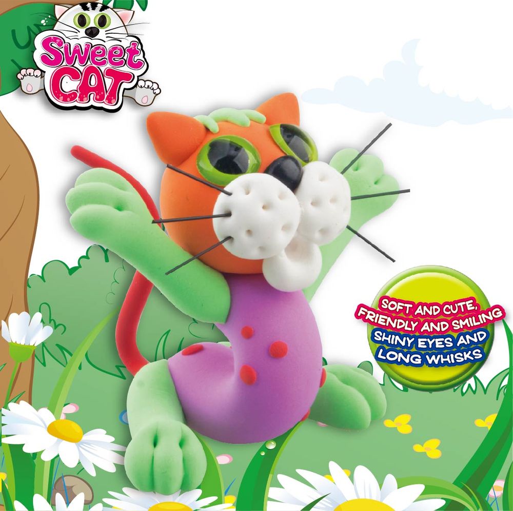 Paulinda - Sweet Cat Super Dough Kit