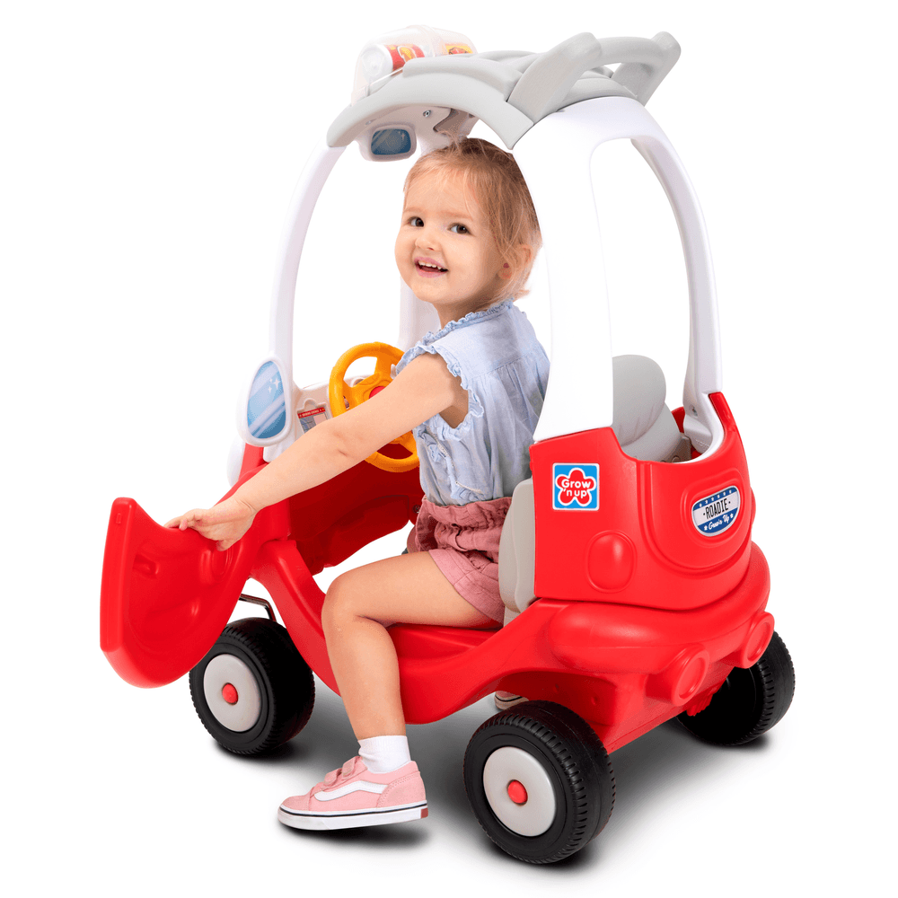 Grow'n Up - Roadie The Rescue Ride-On Coupe - Red
