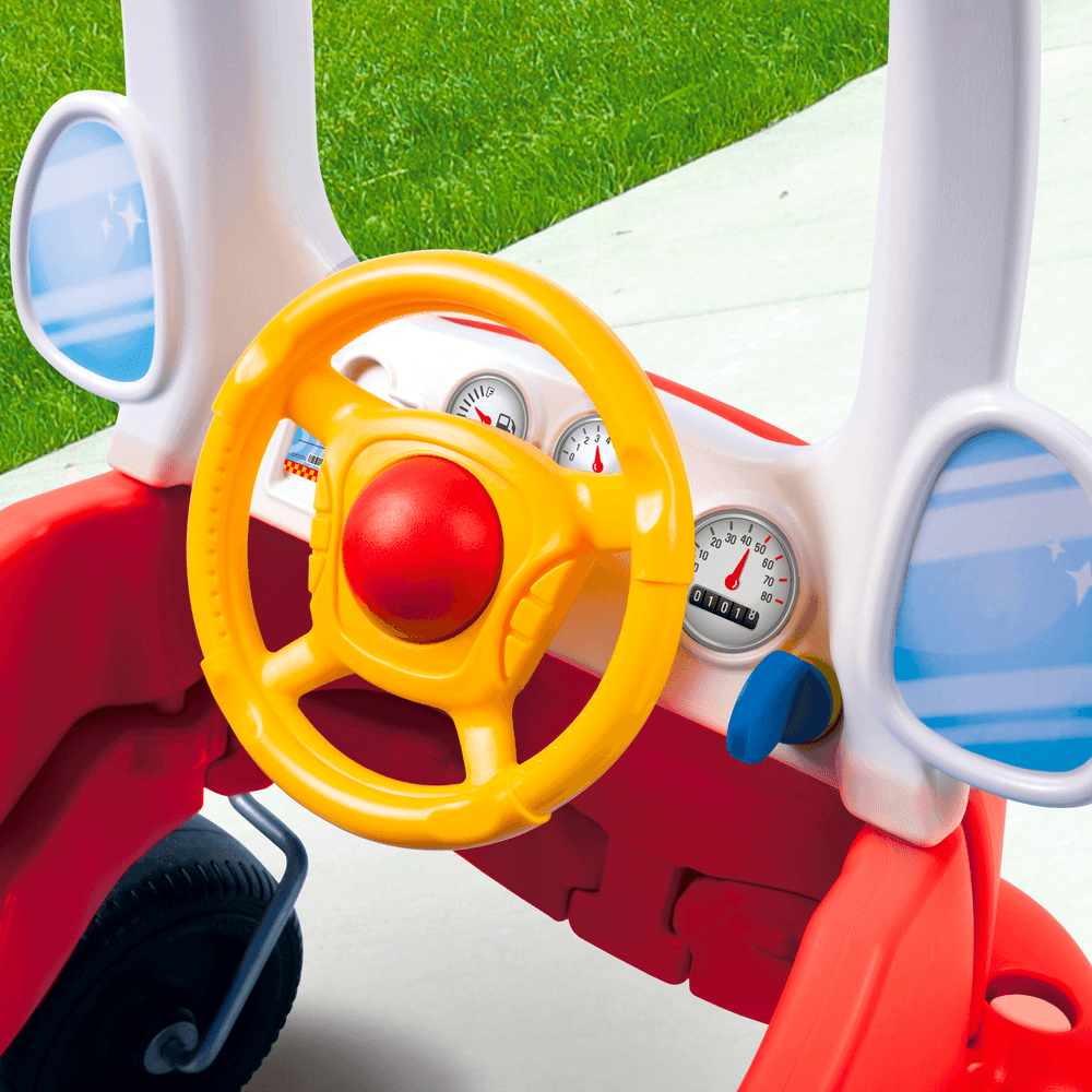 Grow'n Up - Roadie The Rescue Ride-On Coupe - Red