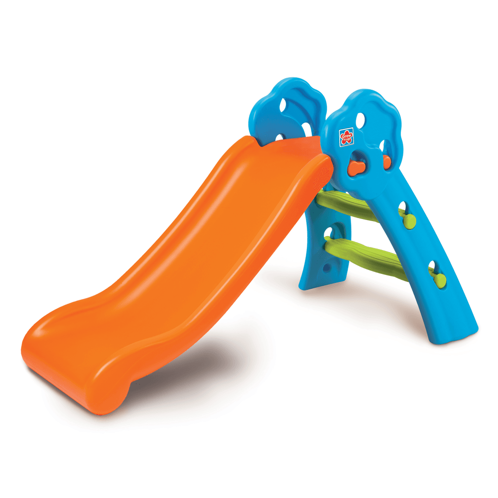 Grow'n Up - Qwikfold Fun Slide - Orange/Blue